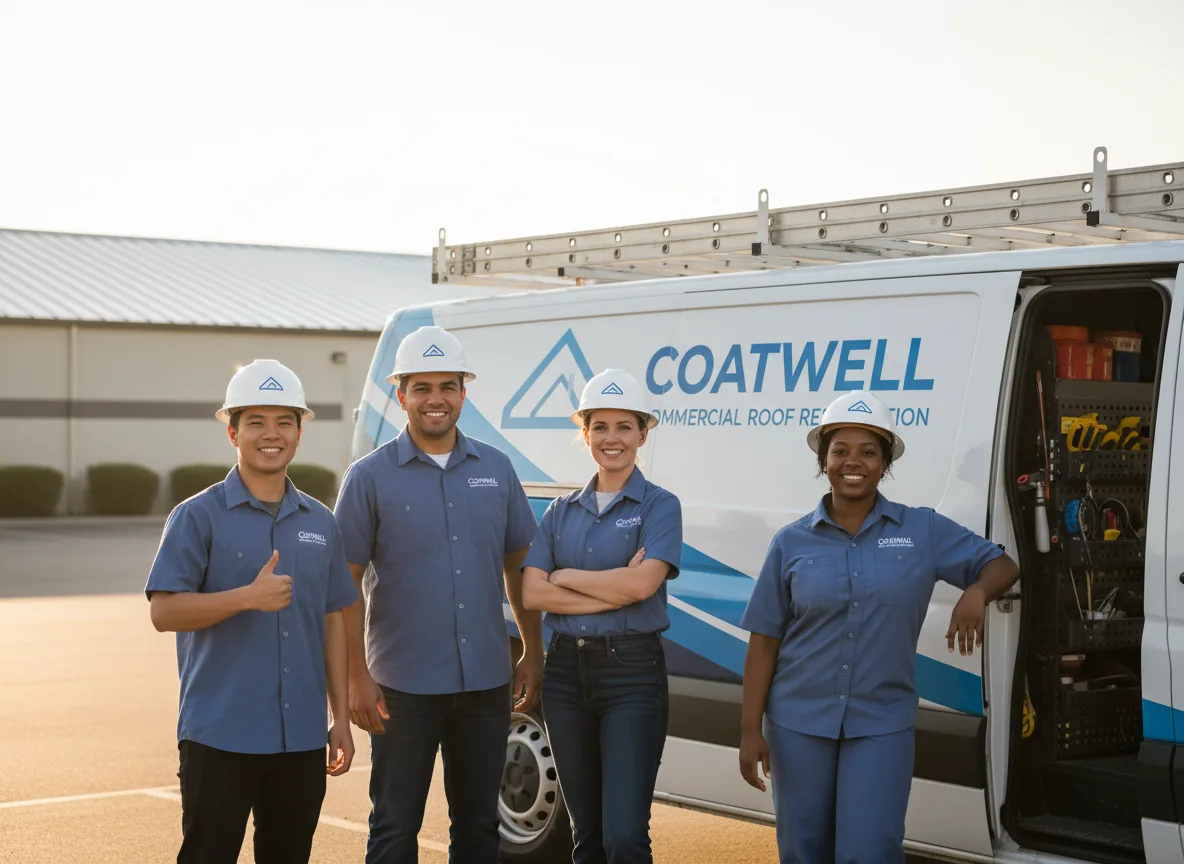 Commercial roof coating company in Flora, LA